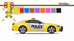 #Машинки #красим в разные #цвета / Cars we #paint in different #colors