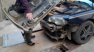 Rover 75 что я нашёл под бампером