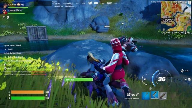 Fortnite heavy shotgun on surkea mopon kyydissä! смотреть онлайн