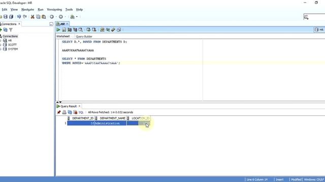 WHAT IS THE DIFFERENCE BETWEEN ROWID AND ROWNUM?? ORACLE SQL смотреть онлайн