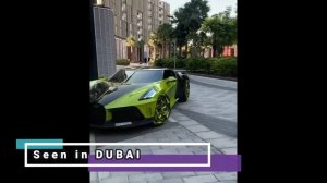 Bugatti La Voiture Noire most fastest and costliest car seen in Dubai