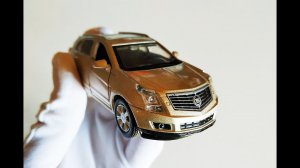 Cadillac SRX / Кадиллак из АМЕРИКИ распаковка и обзор модельки машины масштаб 1/43.Про машинки.