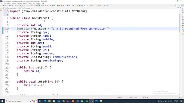 Apache Struts 2 - 13. Form Annotation Bean Validation смотреть онлайн