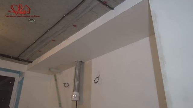 РЕМОНТ КВАРТИР СПБ.Как сделать короб из гипсокартона своими руками. Монтаж гипрока на каркас.mp4 смотреть онлайн