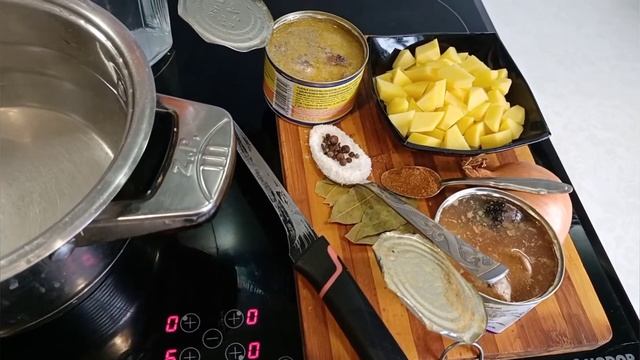 Рыбный Суп из Консервов.Тунец и Сардины".30минут и Кулинарный Экстаз Обеспечен смотреть онлайн