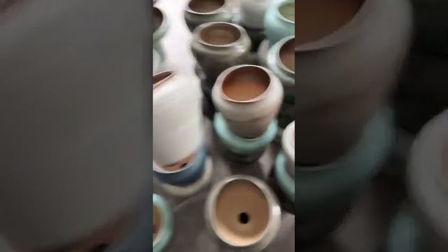 Succulents pots handmade Jingdezhen