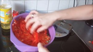 Салат из кабачков и болгарского перца | Можно на зиму