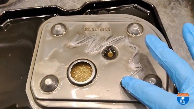 Mercedes Benz MB B Class 722.8 CVT - ремонт электронной платы мехатроника вариатора (www.zparts.lv) смотреть онлайн