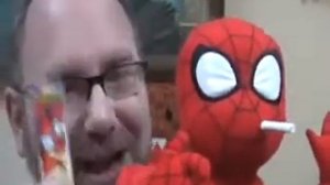 Funny Video  Spider Man Cigarettes Candy Fail Toys Review by Mike Mozart @JeepersMedia