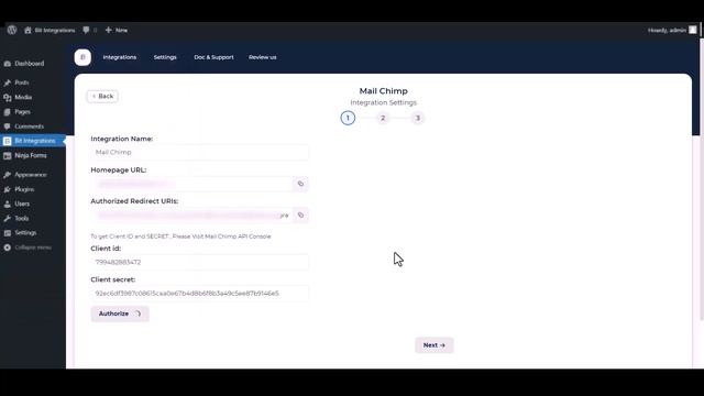 (Free) Integrating Ninja Forms with Mailchimp | Step-by-Step Tutorial | Bit Integrations