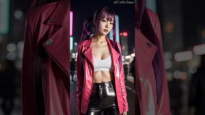Beautiful Cyberpunk Ladies Wearing Shiny Latex And Leather - Part 07 - AI Art Sirens - 4K ❤️🔥❤️🥰🔥