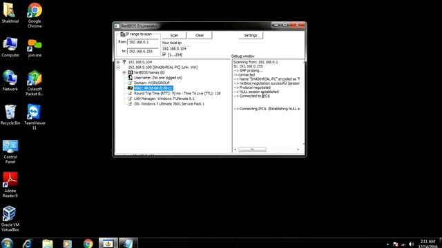 NetBios Enumerator Tool (MSc-IT) смотреть онлайн