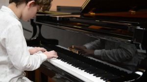 Е. Олёрская Этюд-аджитато исп. Марк Сергеев, класс, 5-й год обучения