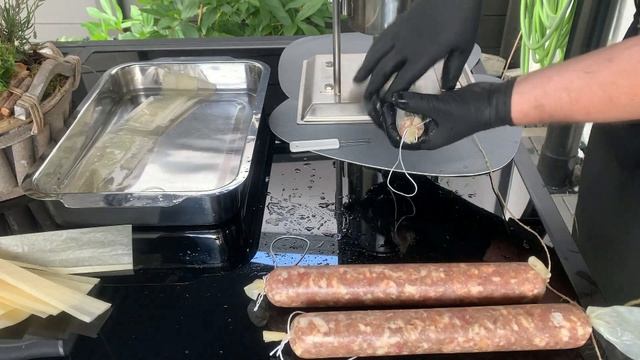 Колбаса любительская сырокопченая в домашних условиях