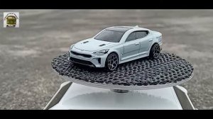 Hotwheels 2019 Kia stinger gt Light Gray