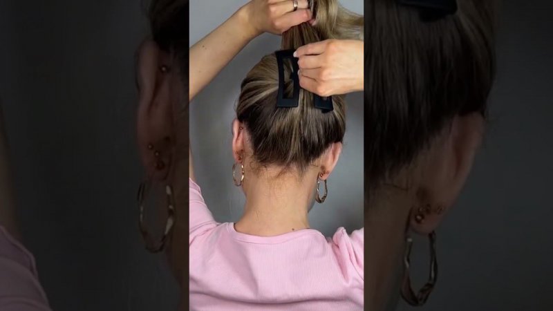 Ponytail hair hack #hairhacks #ponytail #лайфхакдлядевушек