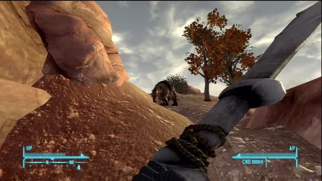 Fallout New Vegas Honest Hearts - Giant Yao guai *New DLC* смотреть онлайн