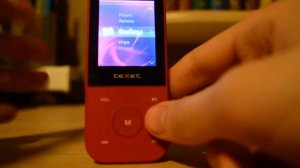 Обзор mp3 плеера teXet T150