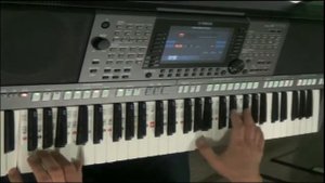 Седая ночь на синтезаторе Yamaha PSR-S770