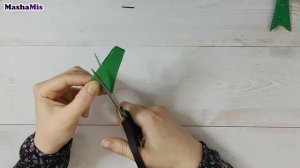 Как сделать красивый бант на подарок из фоамирана