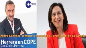 HERRERA entrevista a MARGARITA ROBLES MINISTRA DE JUSTICIA del gobierno de SANCHEZ