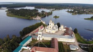 Нилова пустынь Нило Столобенский монастырь (Stolobny Island Seliger Lake)