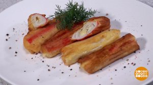 Крабовые палочки в кляре. Доброе утро. Фрагмент выпуска от 29.03.2022