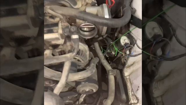 замена доп помпы с клапаном! N42 смотреть онлайн