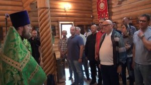 Молебен на освящение иконы