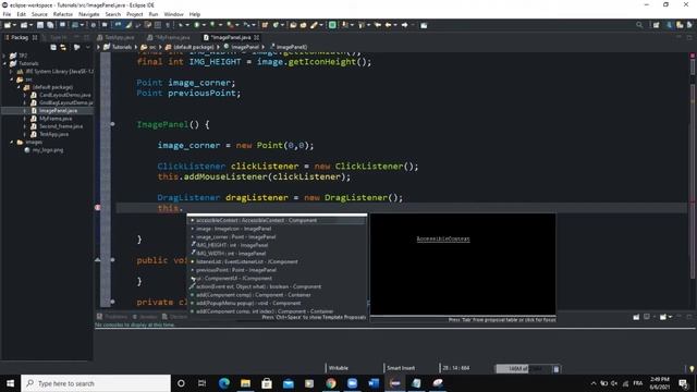 Java GUI Tutorial #32 - Drag And Drop In Java GUI