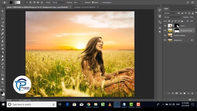 Photoshop color correction tutorial | Sunset Color Effects | Adjustment layer uses | Camera raw смотреть онлайн