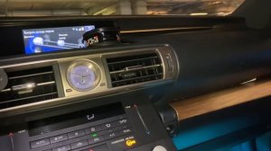 Lexus IS 3 ambient light