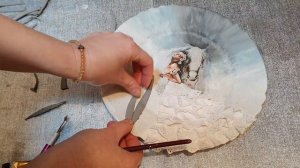 Декор тарелки своими руками!