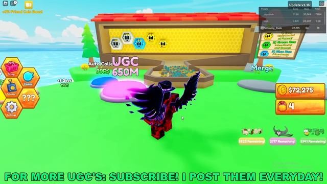 How To Get Froggy Crown in Bee Factory (ROBLOX FREE LIMITED UGC ITEMS) смотреть онлайн