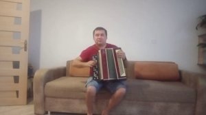 Башкирская плясовая на баяне.