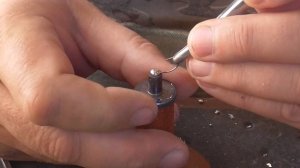 Титановый станок для изготовление напаек на рыболовные крючки.