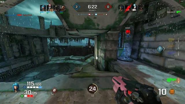 Quake Champions CTF With ProtomanXY, RRRaskolnikov & ShanksPlay | Tempest Shrine смотреть онлайн