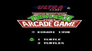 TMNT 2 The Arcade Game cheat codes for Nintendo (NES) 9 Lives and Stage Select