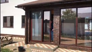 Алюминиевые раздвижные двери Alumil S560