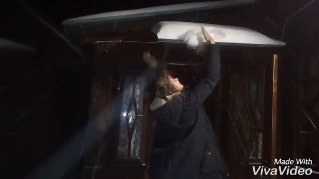 Дико короткий VLOG: дача,снег,природа смотреть онлайн