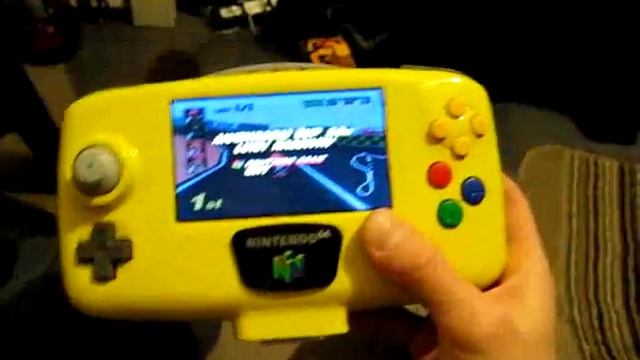 Slipstream 64 a portable handheld Nintendo 64(Game Play & Show) SOLD! смотреть онлайн
