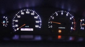 RGB подсветка приборов Camry sv40