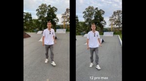 IPhone 12 PRO MAX vs IPhone XS MAX (сравнение камер)ТЕСТ