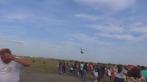Ми 8 взлет посадка с ВЕТЕРКОМ