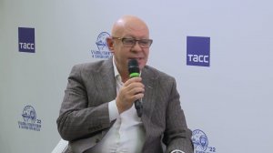 Интервью с Михаилом Синевым на Global Fishery Forum & Seafood Expo Russia 2022