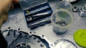 Nissan Teana J32, вариатор JF011 - 4 WD, мотор QR25.  Не работает вариатор. Дефектовка, сборка