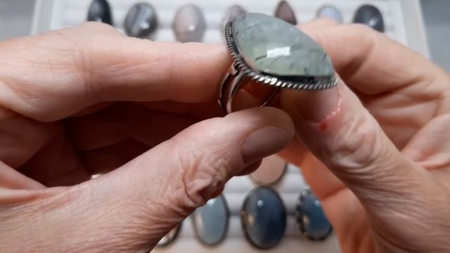 РЕДКИЕ КАМНИ В НЕЙЗИЛЬБЕРЕ ? RARE STONES IN NICKEL SILVER