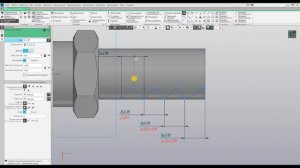 3d модель штуцера в компас 3d