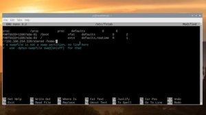 Raspberry Pi Mount CIFS Share During Boot