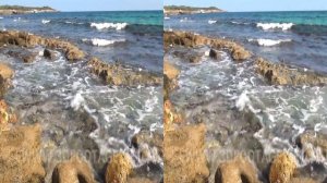 YT3D Mallorca Strand Spanien / Majorca Beach Spain. Sony HDR-TD10E 3D Footage